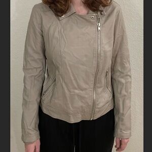 Faux Leather Jacket